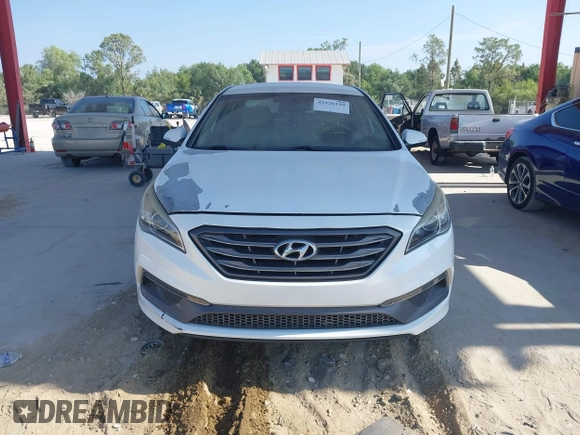 2016 Hyundai Sonata Sport with VIN 5NPE34AF1GH283142, listed as a IAAI auction lot 42226129 with 111,724 mi miles and . Bid and sale history available at DreamBid. Image 12.