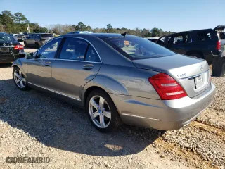 2013 Mercedes-Benz S-Class S 550 with VIN WDDNG7DB7DA496233, listed as a Copart auction lot 46756045 with 131,715 mi miles and Salvage Title. Bid and sale history available at carsss.com. Image 2.