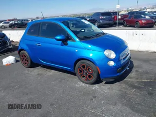 2016 FIAT 500 Pop z VIN 3C3CFFAR0GT161347, wystawiony jako IAAI lot #42497982 z przebiegiem 64 888 mil mil oraz . Historia ofert i sprzedaży dostępna na DreamBid. Obrazek 1.