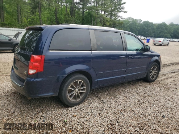 2017 Dodge Grand Caravan SXT with VIN 2C4RDGCG9HR766016, listed as a Copart auction lot 55883435 with 165,371 mi miles and Clean Title. Bid and sale history available at DreamBid. Image 3.