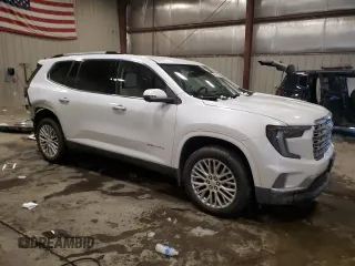 2024 GMC Acadia AWD Denali z VIN 1GKENRKS2RJ183696, wystawiony jako Copart lot #45849965 z przebiegiem 12 918 mil mil oraz Szkoda całkowita • Salvage title. Historia ofert i sprzedaży dostępna na DreamBid. Obrazek 4.
