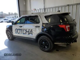 2019 Ford Police Interceptor Utility z VIN 1FM5K8AR3KGA63319, wystawiony jako Copart lot #49669175 z przebiegiem 100 110 mil mil oraz Szkoda całkowita • Salvage title. Historia ofert i sprzedaży dostępna na DreamBid. Obrazek 2.