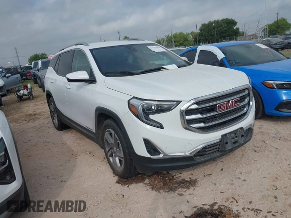 2020 GMC Terrain SLT with VIN 3GKALPEV4LL306123, listed as a IAAI auction lot 41919696 with Not provided miles and . Bid and sale history available at DreamBid. Image 1.