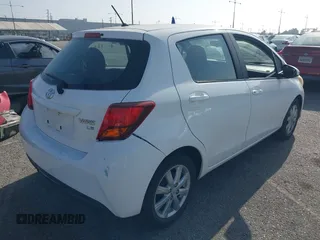 2015 Toyota Yaris L z VIN VNKKTUD36FA054974, wystawiony jako IAAI lot #42542421 z przebiegiem 93 028 mil mil oraz . Historia ofert i sprzedaży dostępna na DreamBid. Obrazek 4.