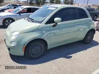 2012 FIAT 500 Pop with VIN 3C3CFFAR9CT270318, listed as a Copart auction lot 66220265 with 95,042 mi miles and Clean title. Bid and sale history available at DreamBid. Image 1.