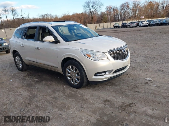 2015 Buick Enclave Leather with VIN 5GAKRBKD4FJ274350, listed as a IAAI auction lot 40986198 with 119,707 mi miles and . Bid and sale history available at DreamBid. Image 1.