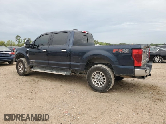 2022 Ford Super Duty F-250 SRW XL with VIN 1FT7W2BT0NEG01368, listed as a Copart auction lot 50846025 with 97,472 mi miles and Salvage Title. Bid and sale history available at carsss.com. Image 2.