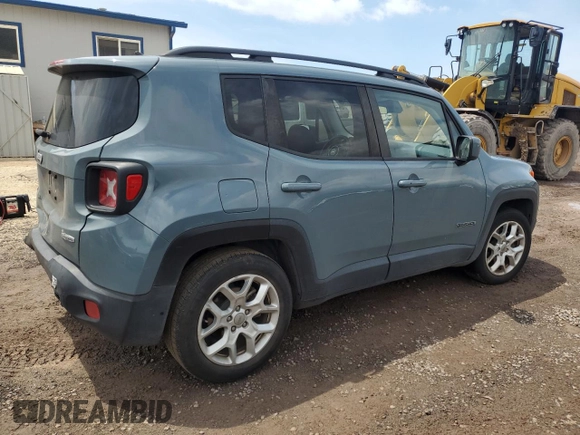 2016 Jeep Renegade Latitude with VIN ZACCJABT0GPE28775, listed as a Copart auction lot 49541095 with 85,742 mi miles and Clean Title. Bid and sale history available at carsss.com. Image 3.