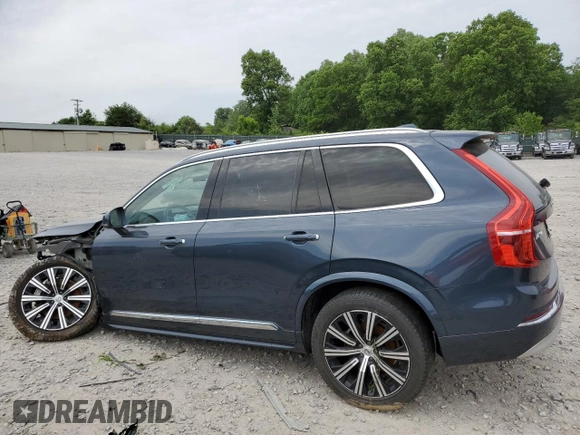 2022 Volvo XC90 Inscription with VIN YV4A221LXN1825710, listed as a Copart auction lot 57260015 with Not provided miles and Salvage title. Bid and sale history available at DreamBid. Image 2.