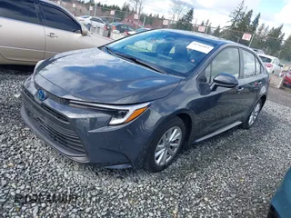 2023 Toyota Corolla Hybrid LE with VIN JTDBCMFE8P3022489, listed as a IAAI auction lot 41766861 with 44,571 mi miles. Bid and sale history available at carsss.com. Image 17.