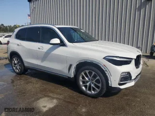 2021 BMW X5 sDrive40i with VIN 5UXCR4C03M9D78256, listed as a Copart auction lot 49325035 with 0 mi miles and Salvage Title. Bid and sale history available at carsss.com. Image 4.
