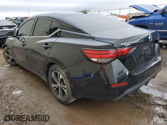 2021 Nissan Sentra SV with VIN 3N1AB8CV8MY239136, listed as a Copart auction lot 84278844 with 36,440 mi miles and Salvage Title. Bid and sale history available at DreamBid. Image 2.