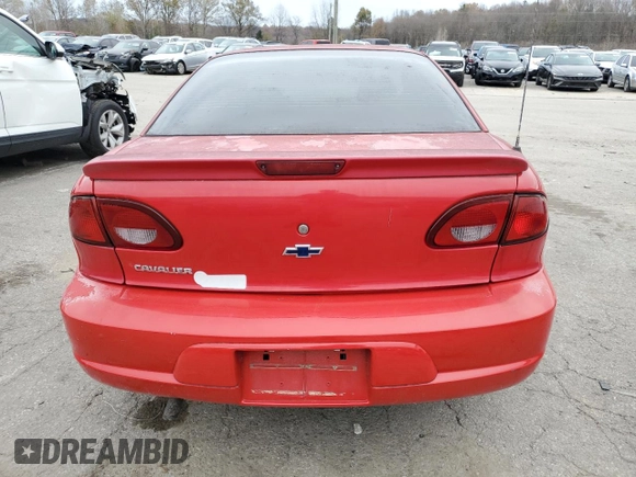 2000 Chevrolet Cavalier with VIN 1G1JC1244Y7107193, listed as a Copart auction lot 80851994 with 137,095 mi miles and Salvage title. Bid and sale history available at DreamBid. Image 6.