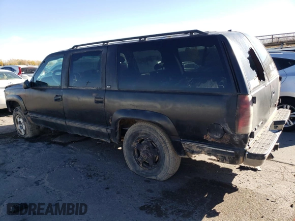 1997 GMC Suburban z VIN 3GKFK16R3VG511306, wystawiony jako Copart lot #78504814 z przebiegiem 287 079 mil mil oraz Szkoda całkowita • Salvage title. Historia ofert i sprzedaży dostępna na DreamBid. Obrazek 2.