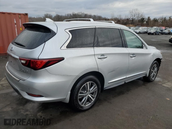 2019 Infiniti QX60 Luxe с VIN 5N1DL0MM3KC569640, выставлен на аукционе Copart как лот 87831615 с пробегом 54 799 миль миль и Списание • Salvage title. История ставок и продаж доступна на DreamBid. Изображение 3.