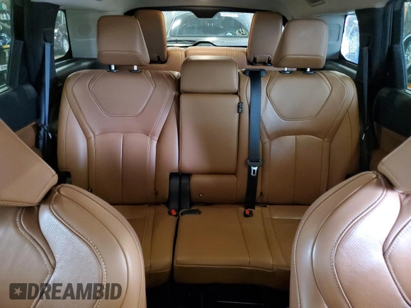 2023 Infiniti QX60 Sensory with VIN 5N1DL1GSXPC353775, listed as a Copart auction lot 63658175 with 24,658 mi miles and Salvage title. Bid and sale history available at DreamBid. Image 10.