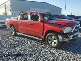 2019 Ram 1500 Big Horn/Lone Star with VIN 1C6SRFFTXKN854008, listed as a Copart auction lot 52307845 with 62,757 mi miles and Non Repairable. Bid and sale history available at carsss.com. Image 4.
