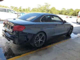 2018 BMW 4 Series 430i z VIN WBA4Z1C57JEC72408, wystawiony jako Copart lot #56664565 z przebiegiem 97 605 mil mil oraz Szkoda całkowita • Salvage title. Historia ofert i sprzedaży dostępna na DreamBid. Obrazek 3.