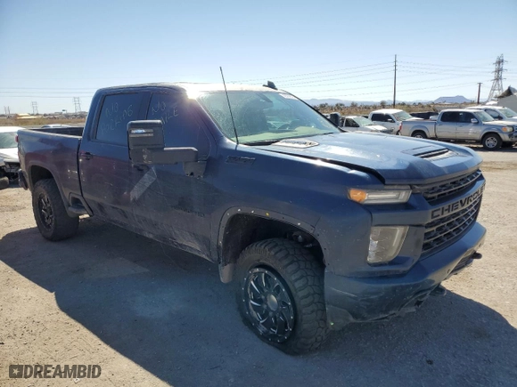 2022 Chevrolet Silverado 2500HD LTZ with VIN 1GC4YPEY2NF228037, listed as a Copart auction lot 53663065 with 31,602 mi miles and Salvage Title. Bid and sale history available at carsss.com. Image 4.