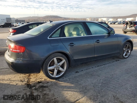 2011 Audi A4 Prestige with VIN WAUMFAFL9BN049126, listed as a Copart auction lot 85767854 with 117,376 mi miles and Clean Title. Bid and sale history available at carsss.com. Image 3.