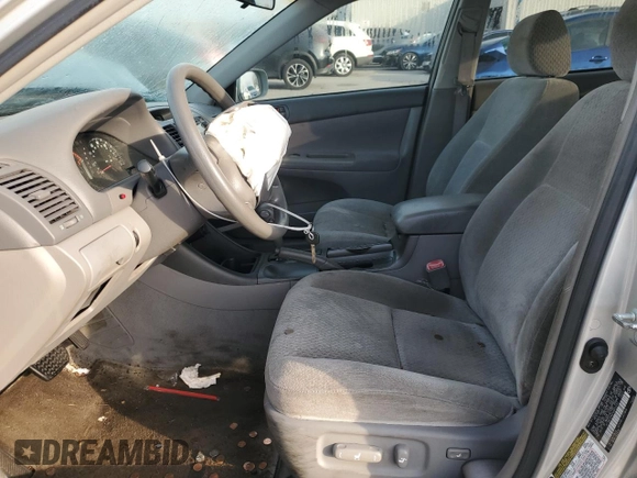 2004 Toyota Camry LE with VIN 4T1BE32K24U843332, listed as a Copart auction lot 55627485 with Not Provided miles and Clean Title. Bid and sale history available at carsss.com. Image 7.