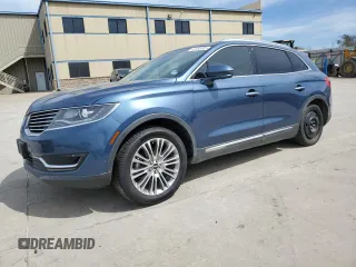 2018 Lincoln MKX Reserve with VIN 2LMPJ6LR0JBL20721, listed as a Copart auction lot 49153305 with 101,289 mi miles and Salvage Title. Bid and sale history available at DreamBid. Image 1.