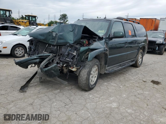 2003 Chevrolet Suburban Z71 with VIN 3GNFK16Z83G313398, listed as a Copart auction lot 60282654 with 0 mi miles and Salvage Title. Bid and sale history available at carsss.com. Image 1.