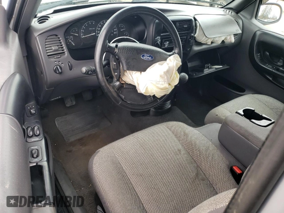 2001 Ford Ranger XL Fleet with VIN 1FTZR15E31PA28603, listed as a Copart auction lot 46263325 with 239,923 mi miles and Salvage Title. Bid and sale history available at DreamBid. Image 8.