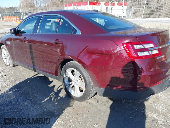 2018 Ford Taurus SEL with VIN 1FAHP2H80JG111358, listed as a IAAI auction lot 41574396 with 112,448 mi miles. Bid and sale history available at carsss.com. Image 3.