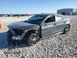 2024 Honda Civic Sedan Touring with VIN 2HGFE1F93RH339708, listed as a Copart auction lot 48788245 with 25,094 mi miles and Salvage Title. Bid and sale history available at carsss.com. Image 1.
