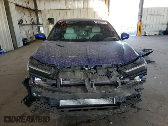 2023 Acura Integra Technology with VIN 19UDE4G77PA017560, listed as a Copart auction lot 46472525 with 23,129 mi miles and Salvage Title. Bid and sale history available at carsss.com. Image 5.