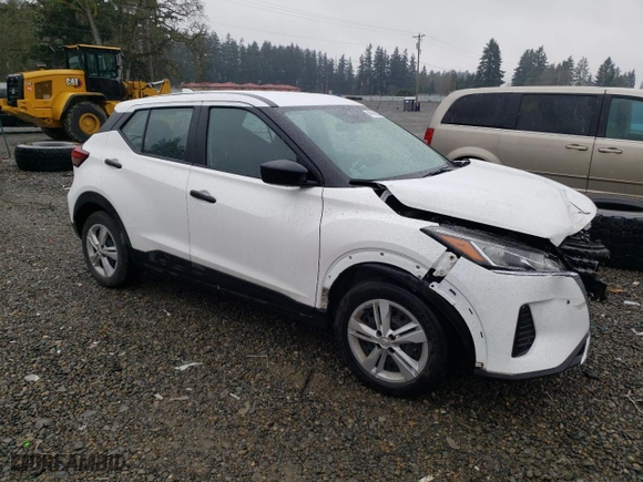 2022 Nissan Kicks S with VIN 3N1CP5BV1NL506643, listed as a Copart auction lot 48159804 with 13,450 mi miles and Clean Title. Bid and sale history available at carsss.com. Image 4.