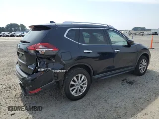 2017 Nissan Rogue SV with VIN KNMAT2MV6HP615202, listed as a Copart auction lot 49304805 with 181,893 mi miles and Salvage Title. Bid and sale history available at carsss.com. Image 3.