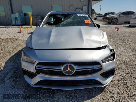 2022 Mercedes-Benz CLA 35 AMG with VIN W1K5J5BB7NN311469, listed as a Copart auction lot 50732905 with 27,516 mi miles and Non Repairable. Bid and sale history available at DreamBid. Image 5.
