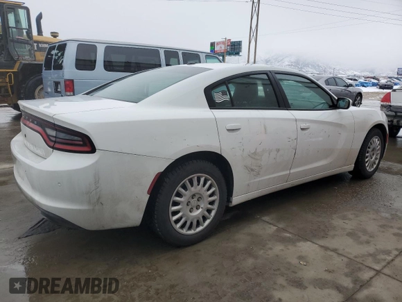 2018 Dodge Charger Police with VIN 2C3CDXKT8JH295433, listed as a Copart auction lot 45796695 with 161,772 mi miles and Clean Title. Bid and sale history available at carsss.com. Image 3.
