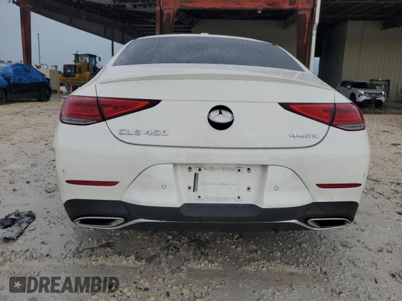 2019 Mercedes-Benz CLS with VIN WDD2J5KB4KA033037, listed as a Copart auction lot 59336544 with 21,935 mi miles and Non Repairable. Bid and sale history available at carsss.com. Image 6.