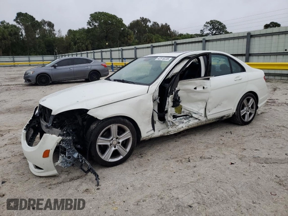 2010 Mercedes-Benz C-Class C 300 Sport with VIN WDDGF5EB7AR114407, listed as a Copart auction lot 42518235 with 143,392 mi miles and Salvage Title. Bid and sale history available at carsss.com. Image 1.