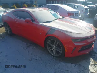 2017 Chevrolet Camaro 1LT with VIN 1G1FB1RS7H0185151, listed as a IAAI auction lot 41312610 with 116,990 mi miles. Bid and sale history available at carsss.com. Image 1.