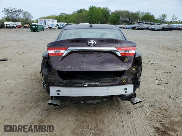 2013 Toyota Avalon XLE with VIN 4T1BK1EB2DU055109, listed as a Copart auction lot 54540995 with 106,708 mi miles and Salvage Title. Bid and sale history available at DreamBid. Image 6.