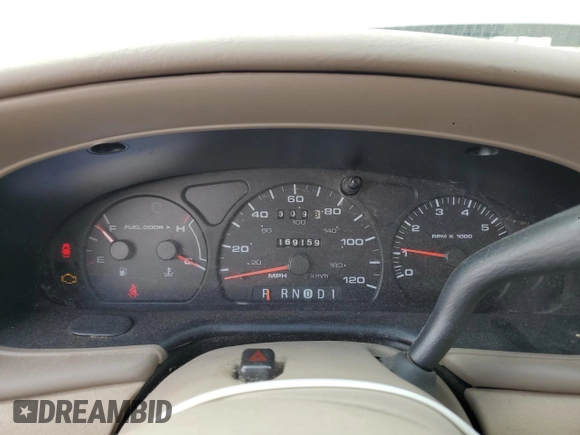 2003 Ford Taurus SES Standard z VIN 1FAFP55U33A123732, wystawiony jako Copart lot #58837395 z przebiegiem 169 159 mil mil oraz Szkoda całkowita • Salvage title. Historia ofert i sprzedaży dostępna na DreamBid. Obrazek 9.