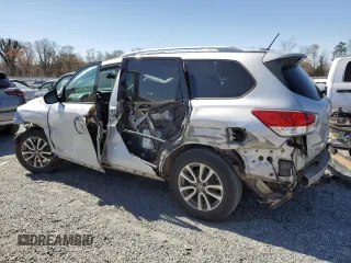 2013 Nissan Pathfinder SL with VIN 5N1AR2MM6DC673040, listed as a Copart auction lot 50086285 with 116,073 mi miles and Salvage Title. Bid and sale history available at carsss.com. Image 2.