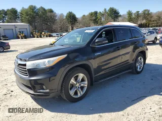 2014 Toyota Highlander Limited with VIN 5TDDCRFH2ES006624, listed as a Copart auction lot 49738285 with 126,881 mi miles and Clean title. Bid and sale history available at DreamBid. Image 1.