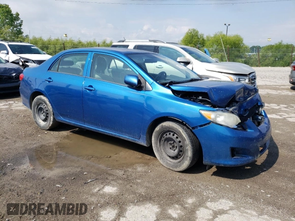 2010 Toyota Corolla with VIN 1NXBU4EE9AZ212426, listed as a Copart auction lot 58755625 with Not provided miles and Clean title. Bid and sale history available at DreamBid. Image 4.