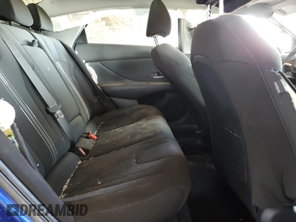2025 Hyundai Elantra SEL Convenience with VIN KMHLS4DGXSU890309, listed as a Copart auction lot 51437925 with 3,738 mi miles and Non Repairable. Bid and sale history available at carsss.com. Image 10.