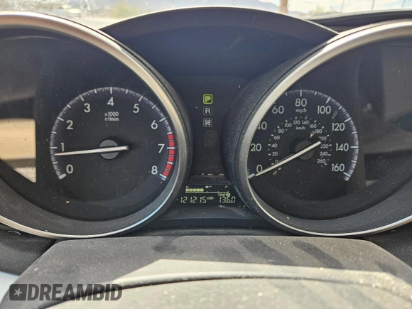 2012 Mazda 3 i Touring with VIN JM1BL1VF9C1501020, listed as a Copart auction lot 56607675 with 121,215 mi miles and Clean Title. Bid and sale history available at DreamBid. Image 8.