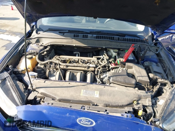 2014 Ford Fusion SE with VIN 3FA6P0H73ER293879, listed as a IAAI auction lot 41042653 with 1 mi miles. Bid and sale history available at carsss.com. Image 10.