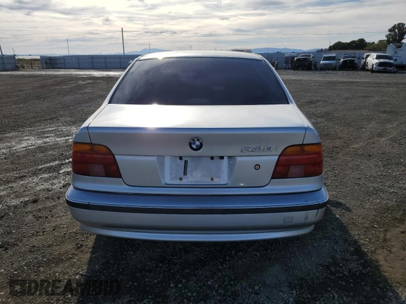 2000 BMW 5 Series 528iA with VIN WBADM634XYGU18038, listed as a Copart auction lot 79444224 with 0 mi miles and Salvage Title. Bid and sale history available at carsss.com. Image 6.
