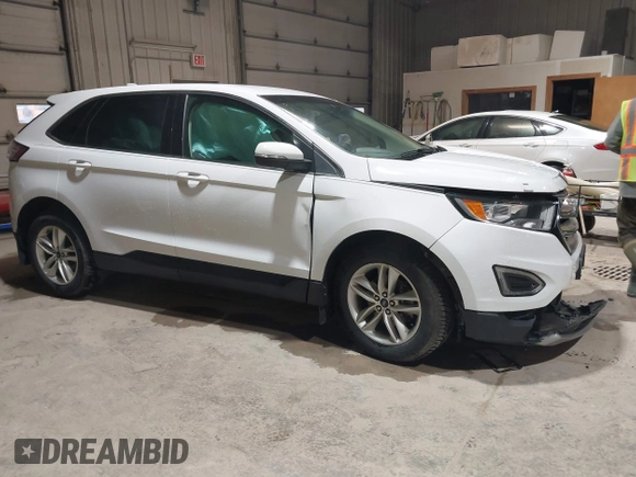 2016 Ford Edge SEL with VIN 2FMPK3J96GBC34607, listed as a IAAI auction lot 41909502 with 76,641 mi miles. Bid and sale history available at carsss.com. Image 1.