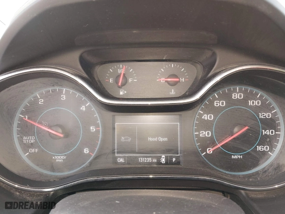 2017 Chevrolet Cruze LT with VIN 1G1BH5SE6H7255447, listed as a IAAI auction lot 41815702 with 131,235 mi miles. Bid and sale history available at carsss.com. Image 7.
