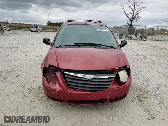 2007 Chrysler Town & Country LWB Touring with VIN 2A4GP54L97R207847, listed as a Copart auction lot 75865934 with 171,110 mi miles and Clean Title. Bid and sale history available at carsss.com. Image 11.
